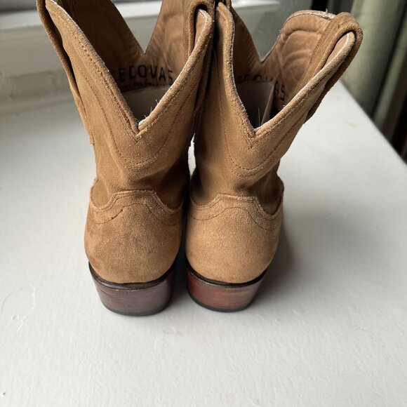 Tecovas Suede Pull on Boot - Picture 3 of 6